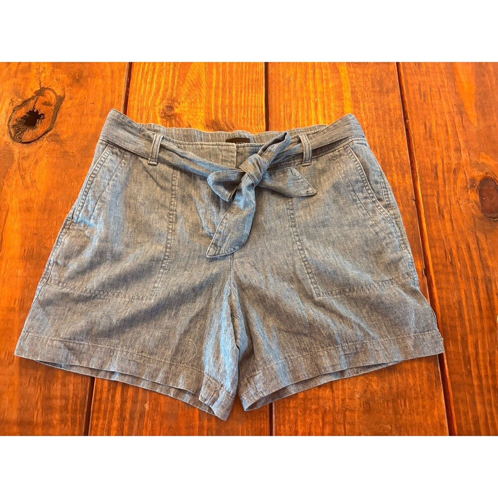 Talbots Chambray Shorts Sz 10